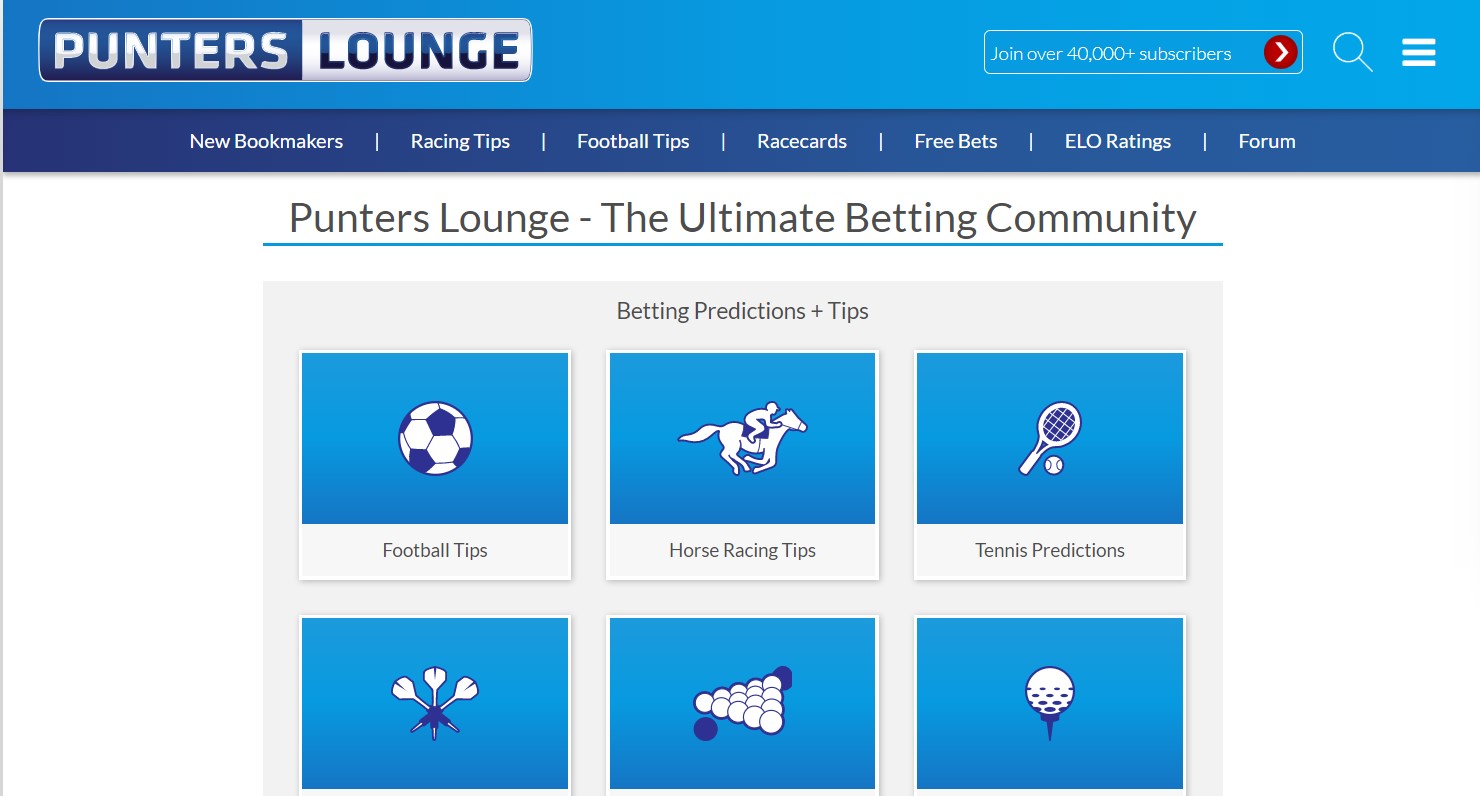 punterslounge - معرفی سایت های تیپستر (Tipsters) رایگان خارجی
