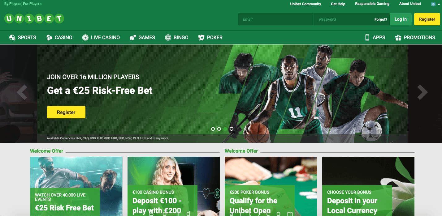 بهترین سایت پیش بینی فوتبال خارجی (لیست بهترین سایت های شرط بندی جهان) unibet 1 - بهترین سایت پیش بینی فوتبال خارجی (لیست بهترین سایت های شرط بندی جهان)