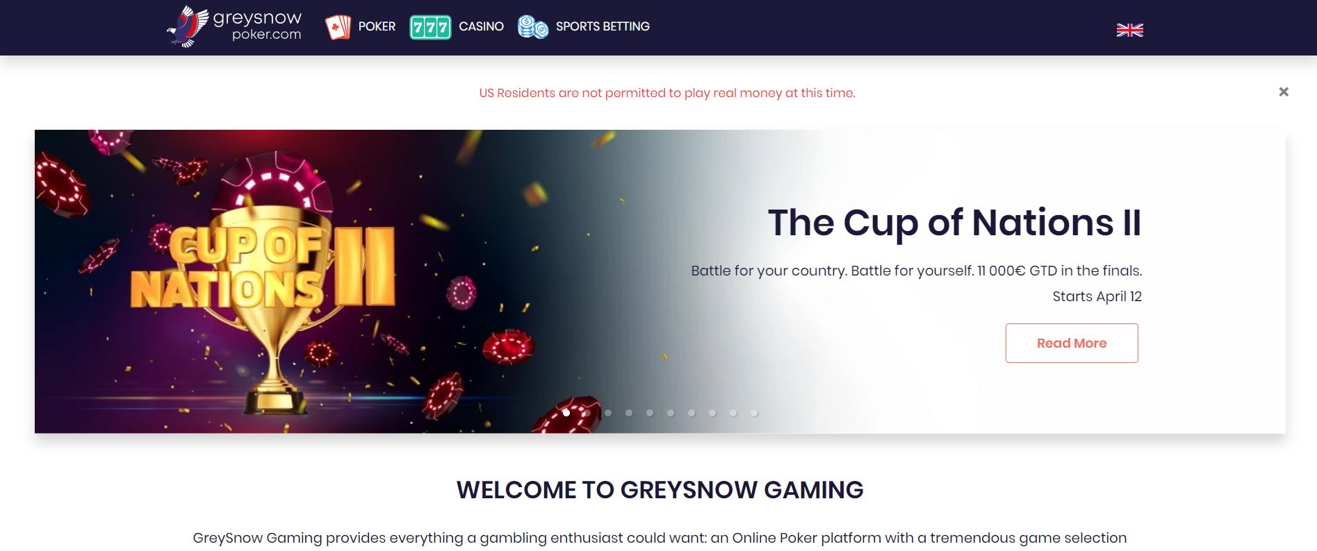 لیست بهترین سایت های شرط بندی پوکر جهان greysnow - لیست بهترین سایت های شرط بندی پوکر جهان