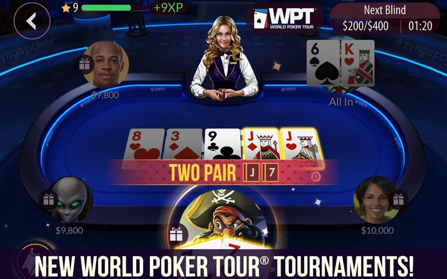 Zynga Poker - دانلود بازی های پوکر برای گوشی های اندروید و ios