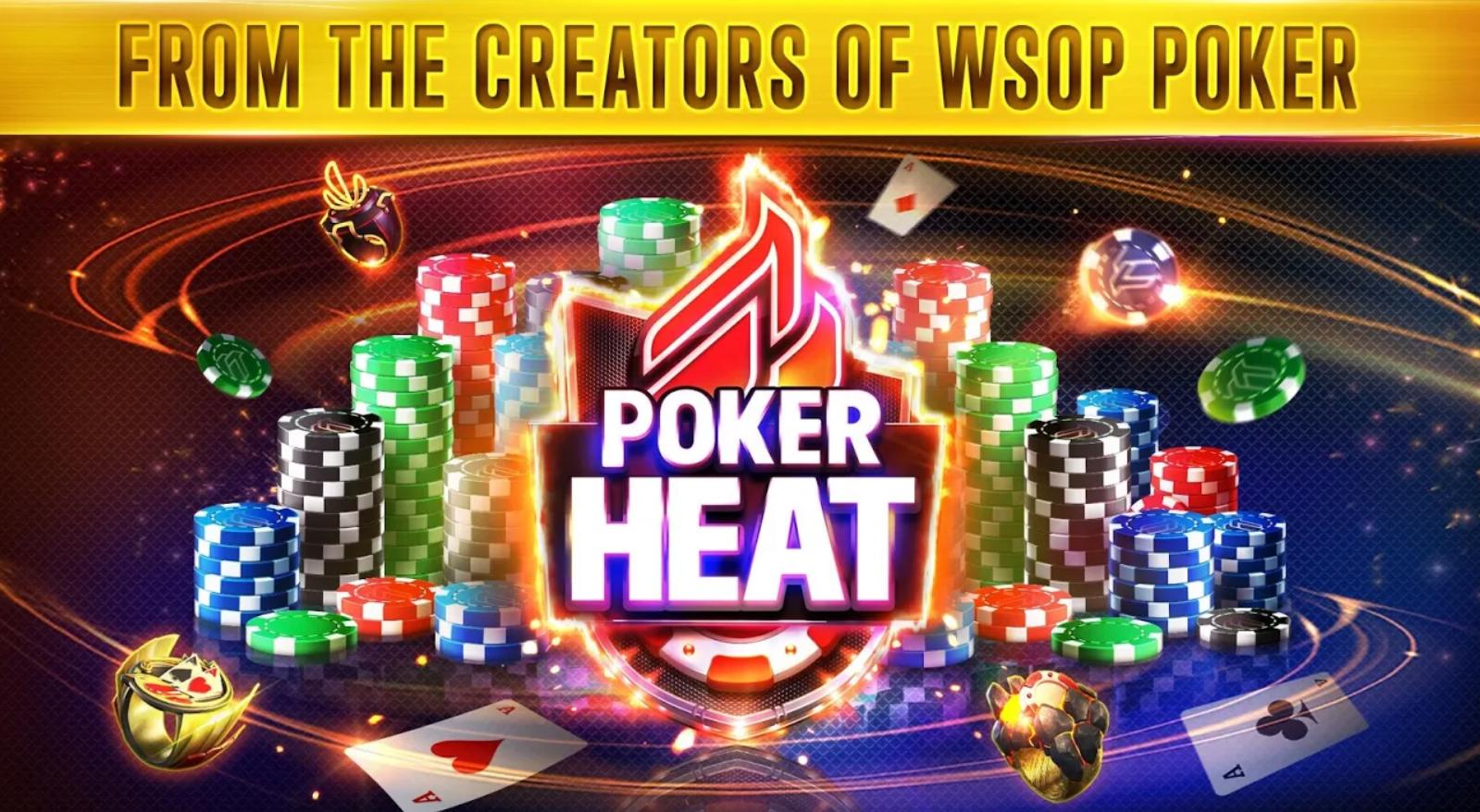 poker heat - دانلود بازی های پوکر برای گوشی های اندروید و ios
